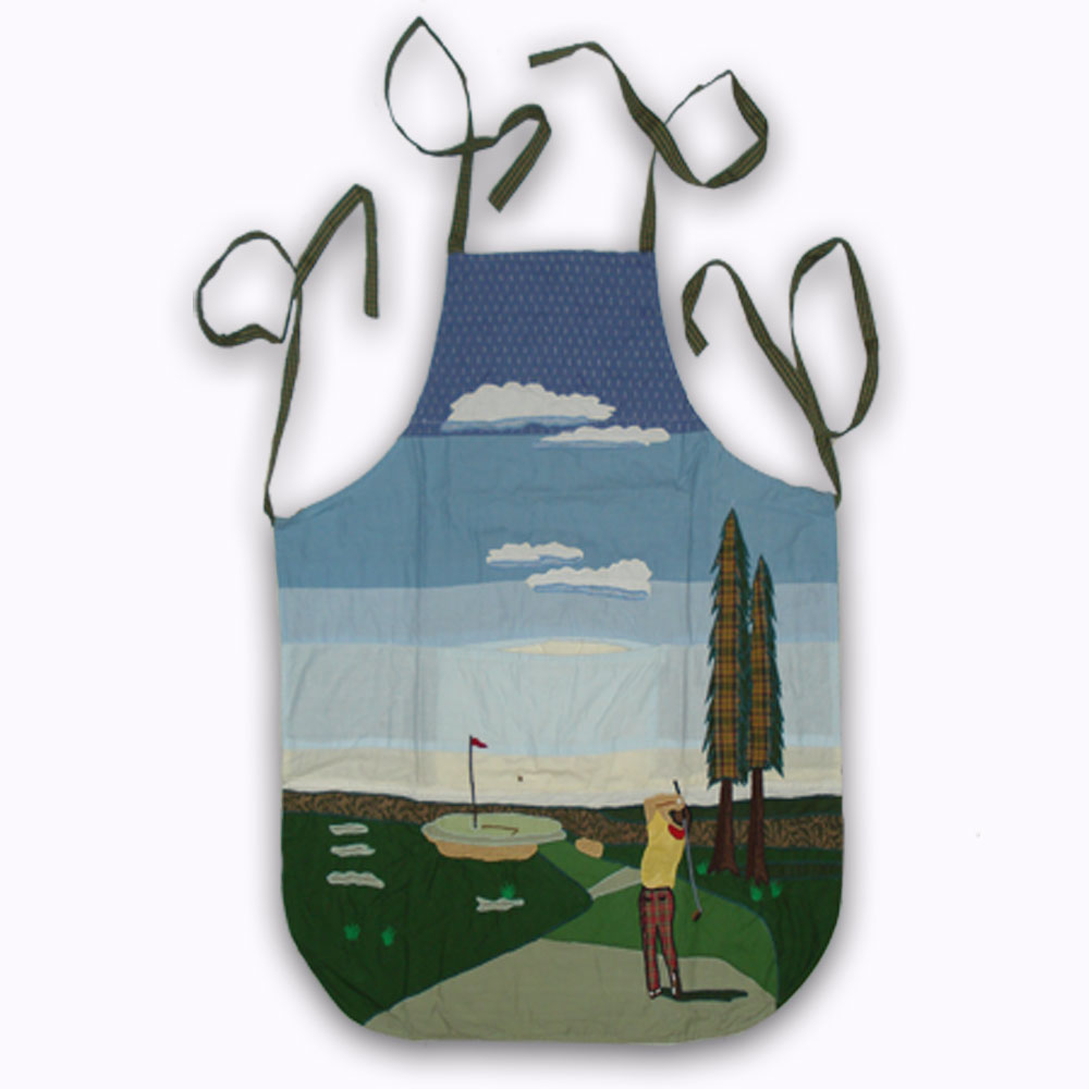 Golf a Gift Apron 27"W x 29"L