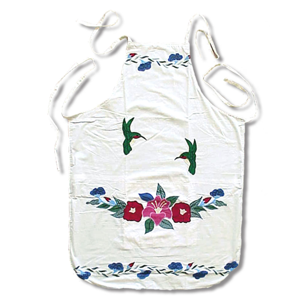 Hummingbird Apron 27"W x 29"L