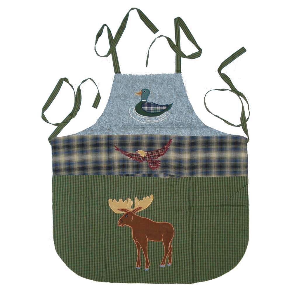 Moose Apron 27"W x 29"L