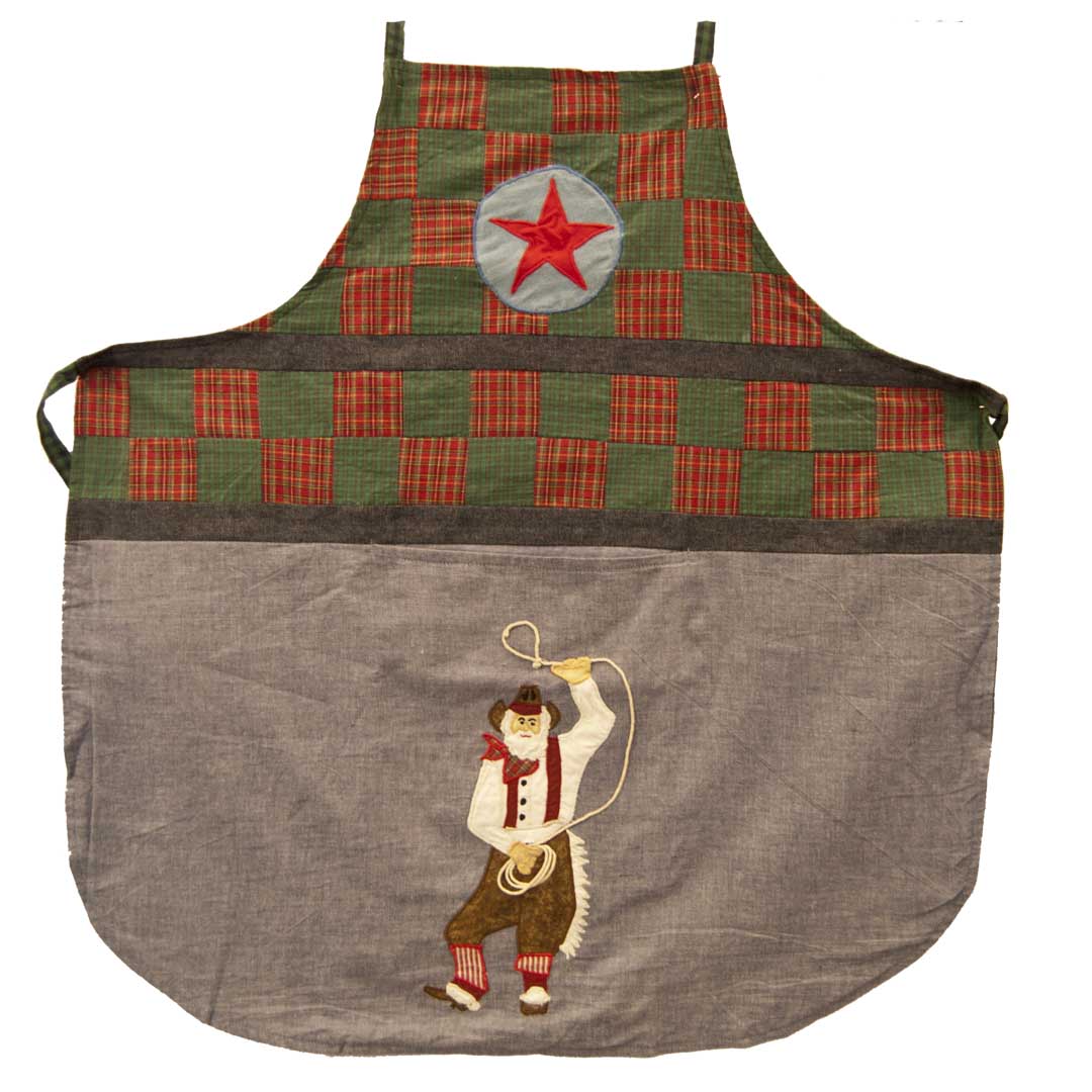 Western Santa Apron 27"W x 29"L