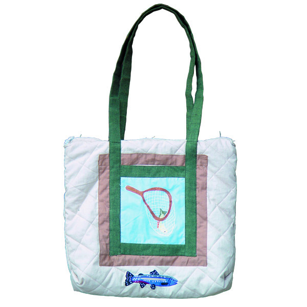 Fly Fishing day Purse bag 17"x3"x15"