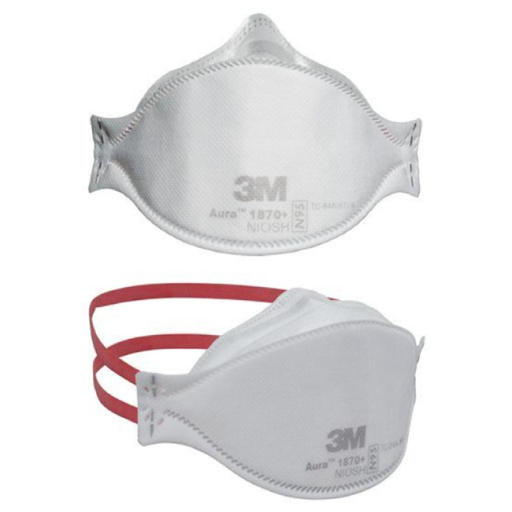 3M Respirator Mask,N95 Model# 1870+, Set of 5 Pieces 3M Respirator Mask,N95 Model# 1870+, Set of 5 Pieces
