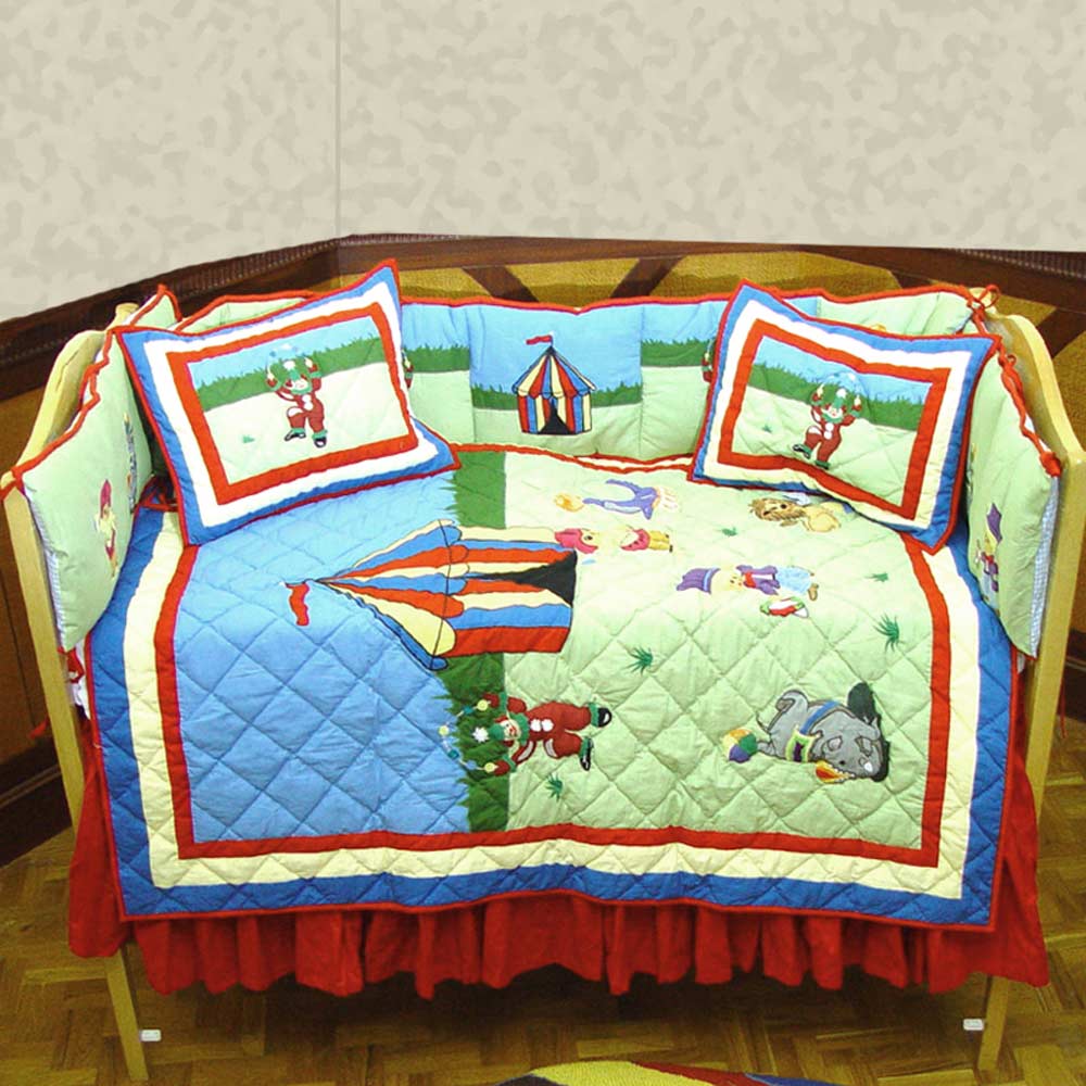 Circus Crib Set 6 Pieces