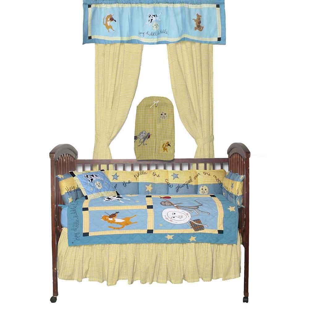 Hey Diddle Diddle Crib Set 6 Pieces