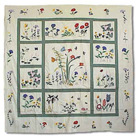 Wildflower Shower Curtain 72"W x 72"L