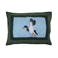 Mallard Crib Pillow 12"W x 16"L