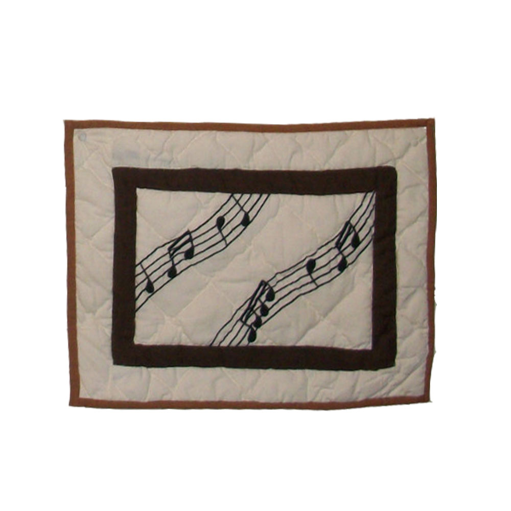 Music,crib toss pillow 12"w x 16"l