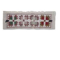 Bear's Paw Curtain Valance 54"W x 16"L