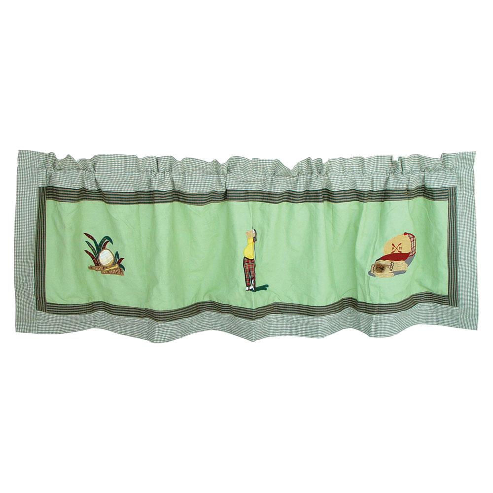 Golf a Gift Curtain Valance 54"W x 16"L