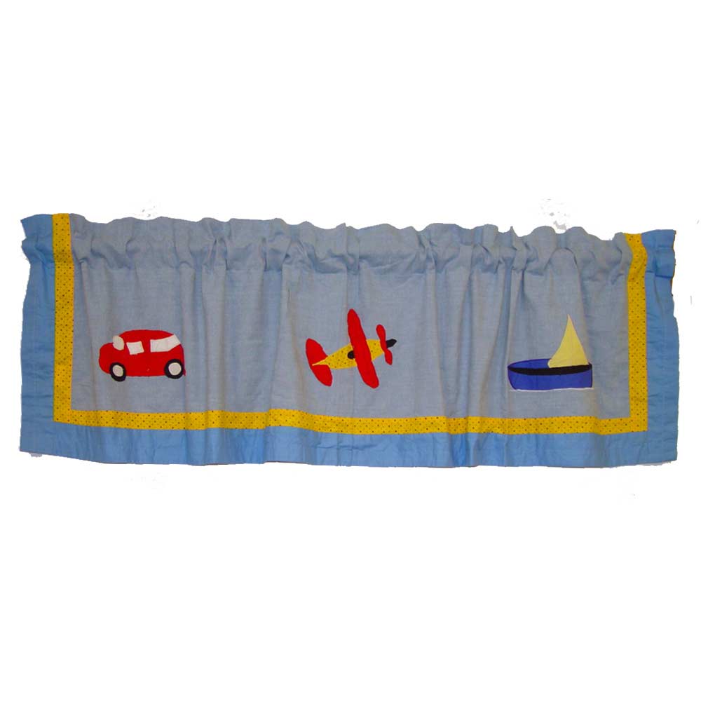 Junior Travel Curtain Valance 54"W x 16"L