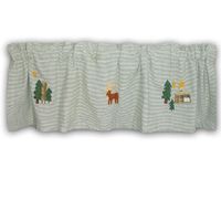 Moose Curtain Valance 54"W x 16"L