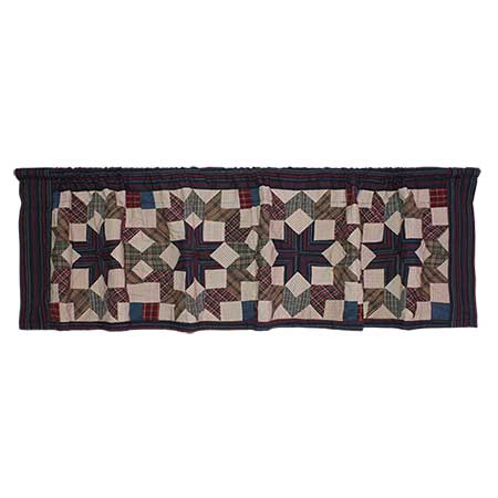 Star Light valance 54"w x 16"l