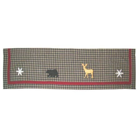 Winter Trails Curtain Valance 54"W x 16"L