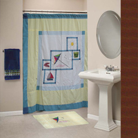 Summer Fun,cz Shower Curtain 72"W x 72"L