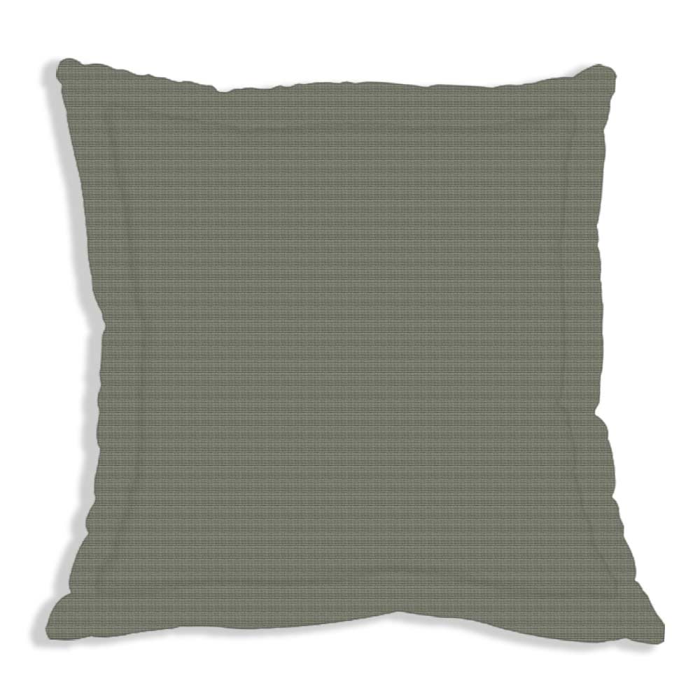 Sage Green Gingham Euro Sham 26"W x 26"L Regular