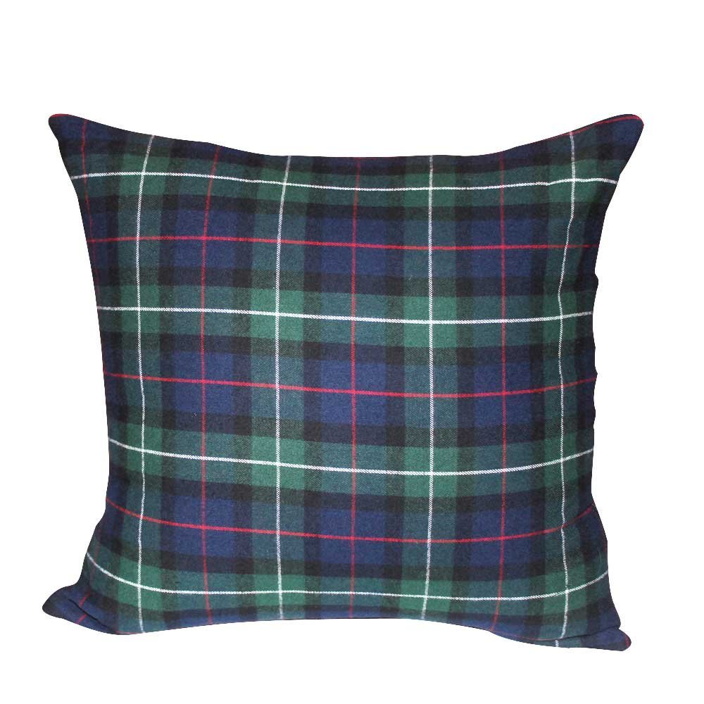 Tartan Plaid,Fabric Euro Shams 26"W x 26"L Regular