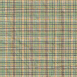 Green yellow plaid fabrics by the yard