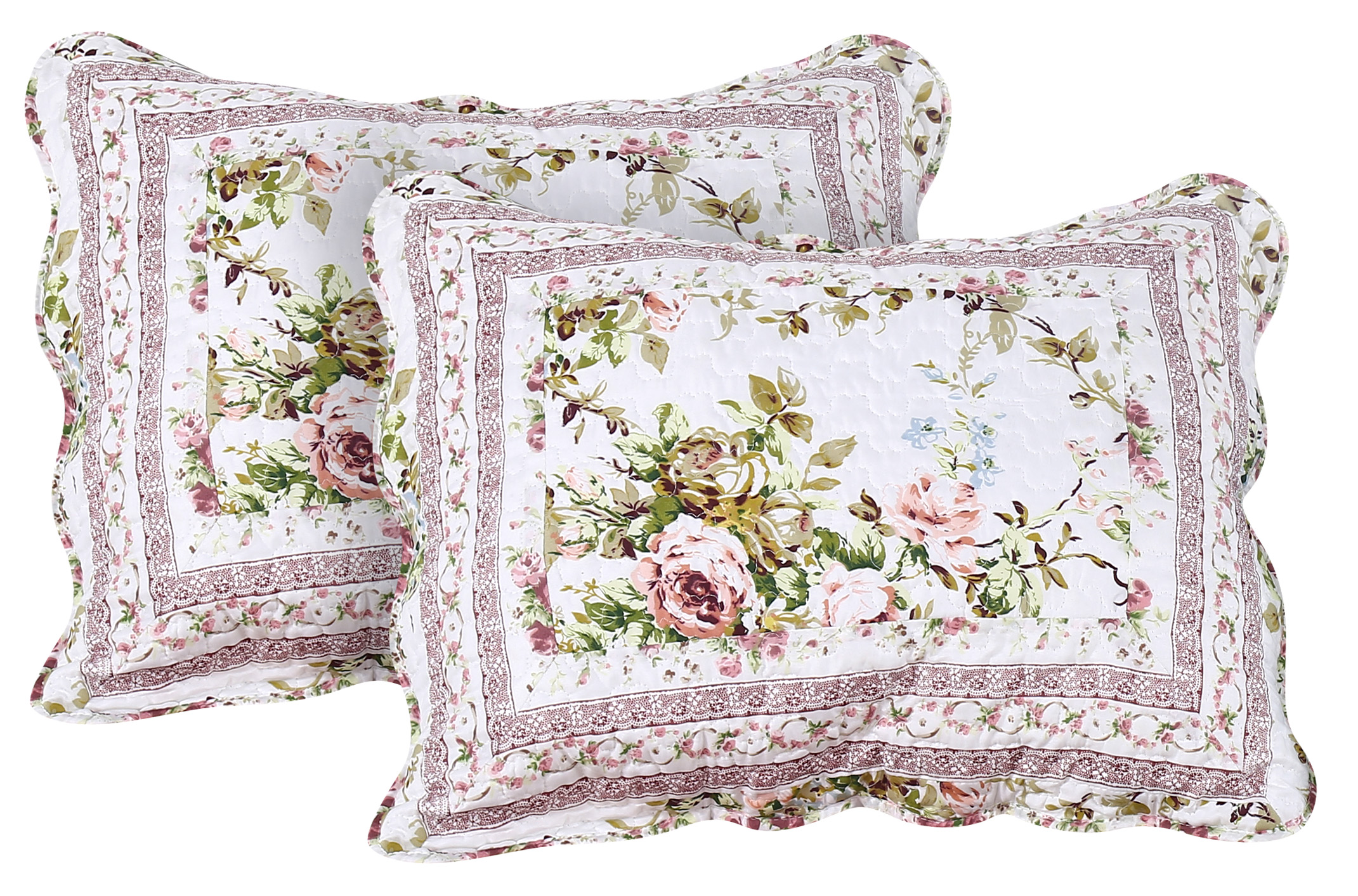 Primrose Garden King Shams set-2 pcs