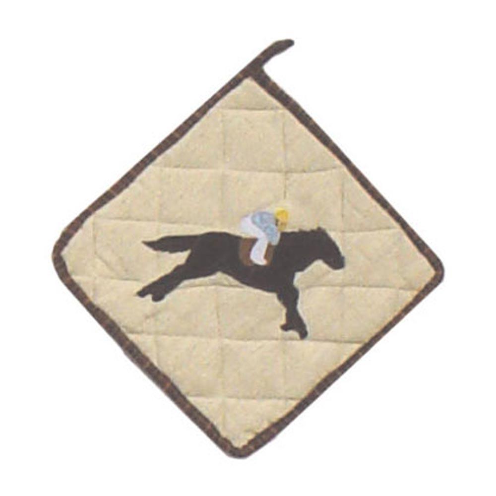 Derby Pot Holder 8"W x 8"L