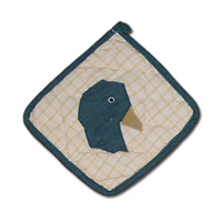 Ducks Pot Holder 8"W x 8"L