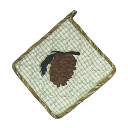 Pinewood Pot Holder 8"W x 8"L