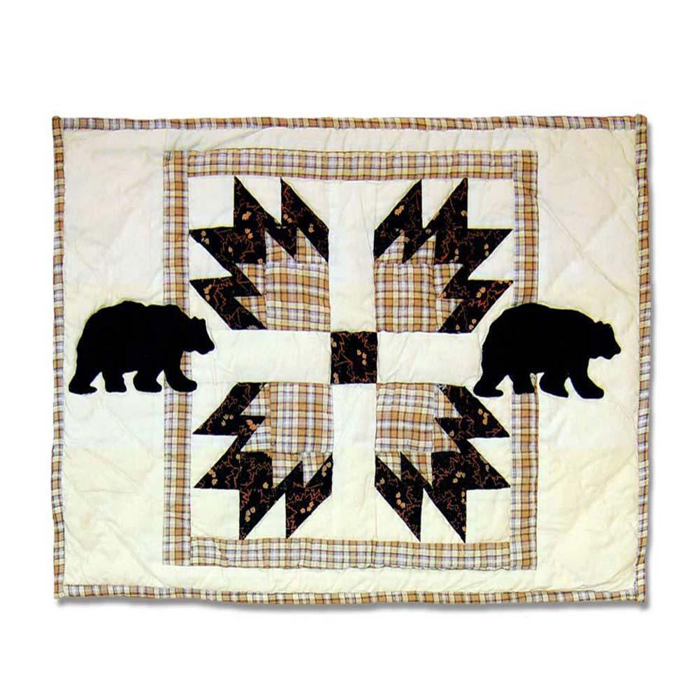 Bear's Paw Place Mat 13"W x 19"L