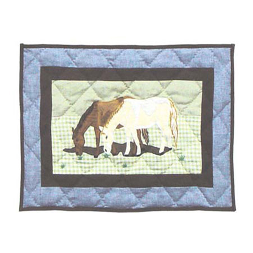 Horse Friends Place Mat 13"W x 19"L