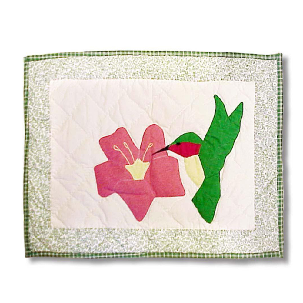 Hummingbird Place Mat 13"W x 19"L