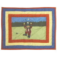 Circus Crib  Toss Pillow 12"w x 16"l