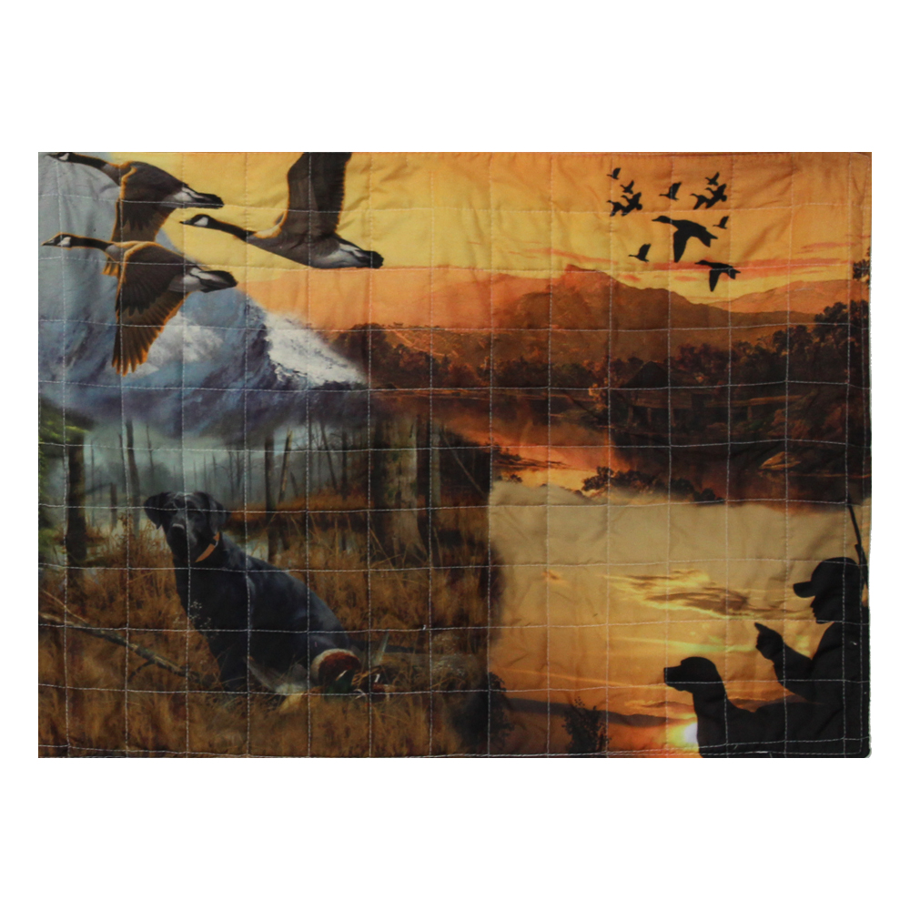 Ducks Galore, Outdoor Sportsman Pillow Sham 27"W x 21"L