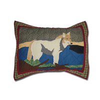 Call of the Wild Pillow Sham 27"W x 21"L