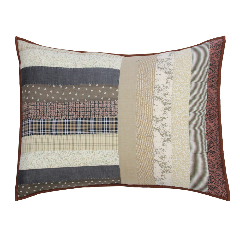 Express Log Cabin Pillow Sham 27"W x 21"L