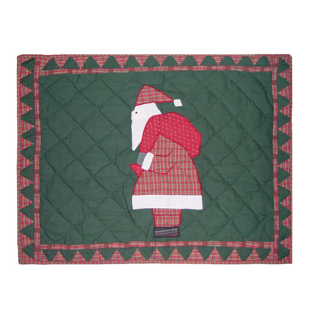 Kris Kringle Pillow Sham 27"W x 21"L