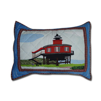 Lighthouse Gallery Pillow Sham 27"W x 21"L