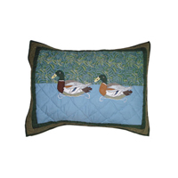 Mallard Pillow Sham 27"W x 21"L