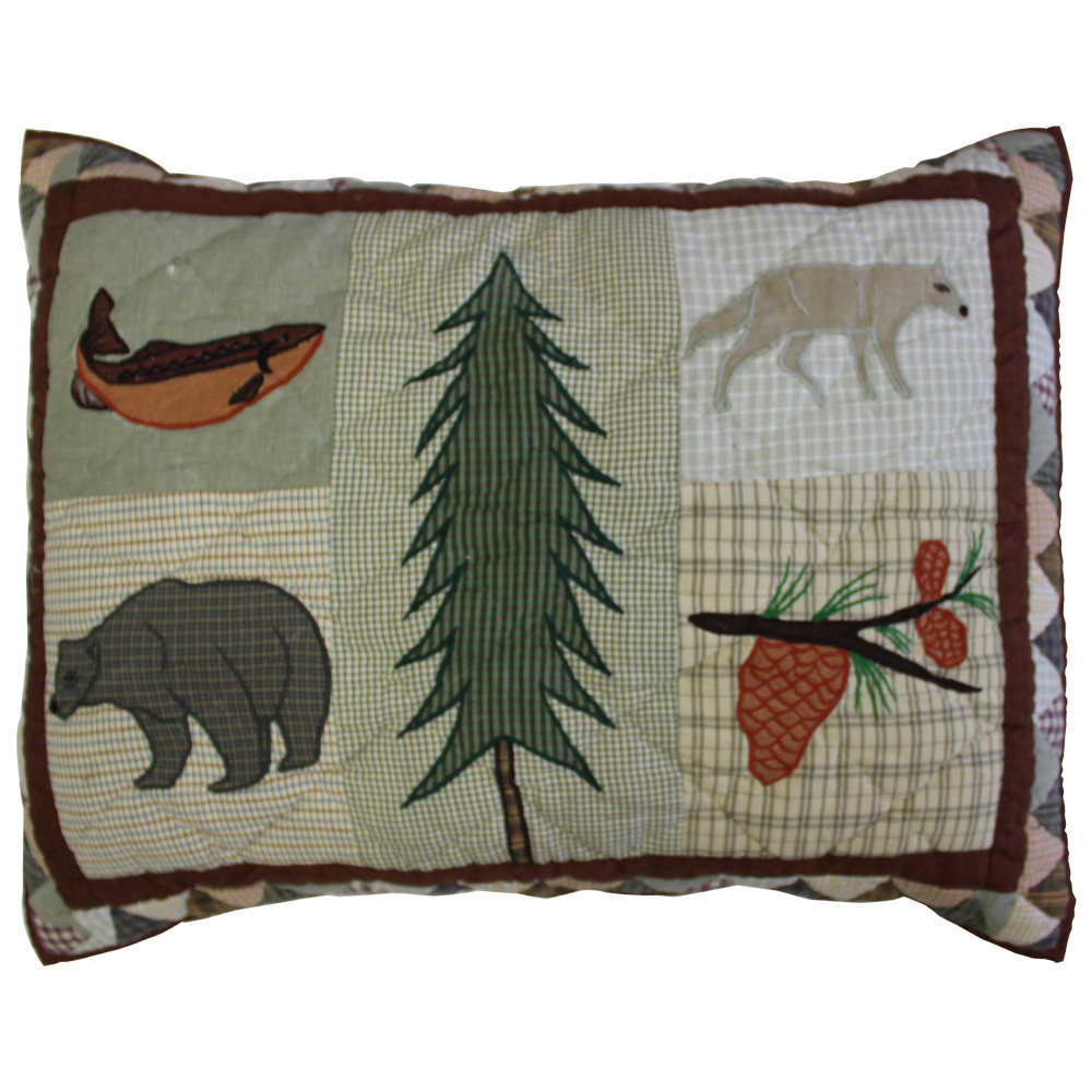 Mountain Whispers Pillow Sham 27"W x 21"L