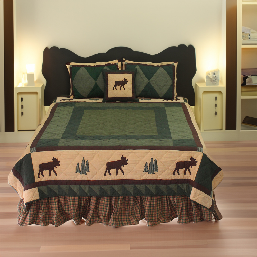 Cedar Trail California King Quilt 114"W x 96"L