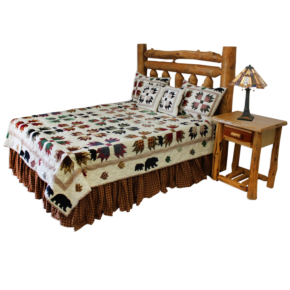 Bear's Paw King Quilt 105"W x 95"L