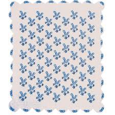 Blue Bonnets, Old pattern  King Quilt 105"W x 95"L