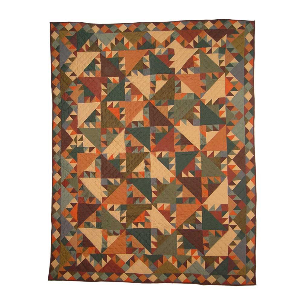 Sun Spirit King Quilt 105"W x 95"L