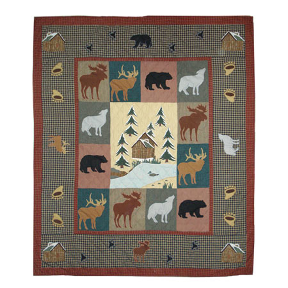 Winter Trails Queen Quilt 85"W x 95"L