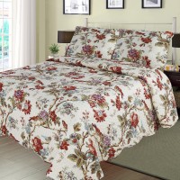 Finch Orchard 2 Piece Set, Quilt Twin -65"X85", 1-Standard Pillow Shams