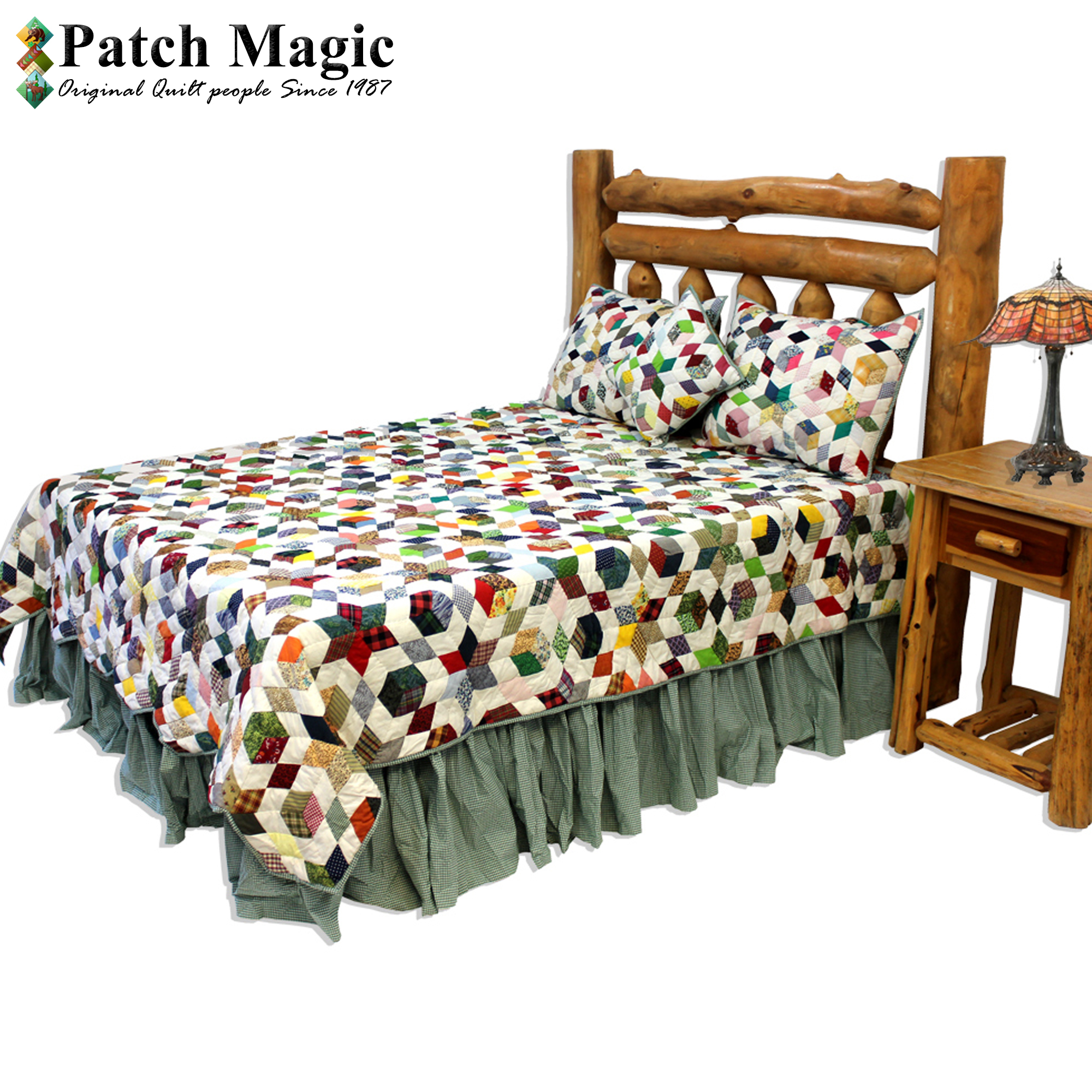 Granma Memory Twin Quilt 65"W x 85"L