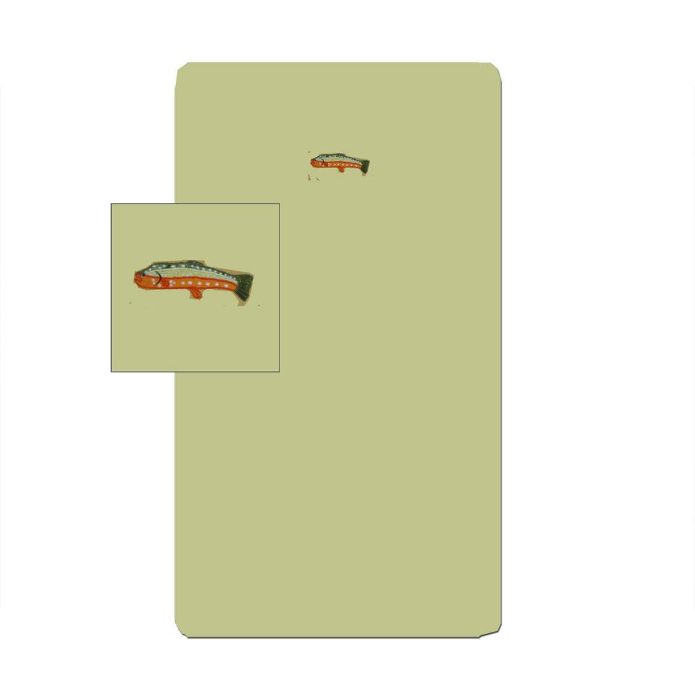 Fly Fishing Crib Sheet 28"W x 53"L