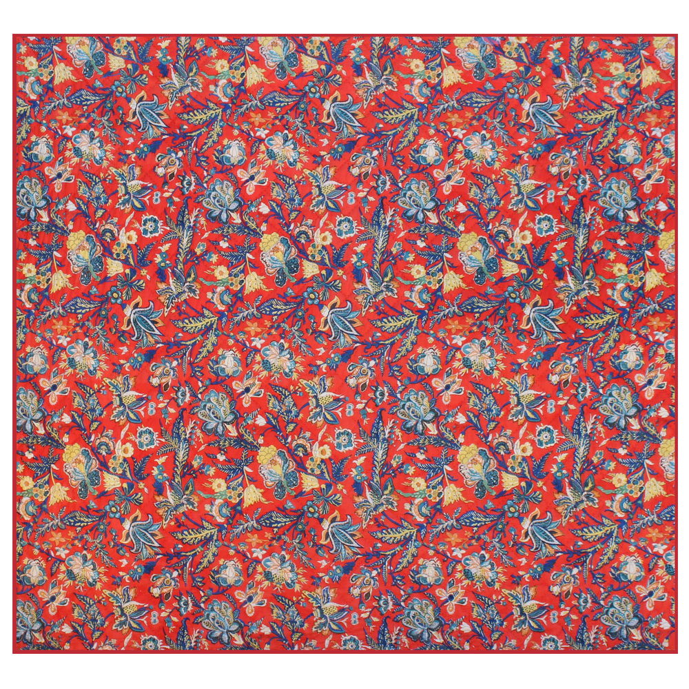 French Red Swathe Super Queen Quilt 92"W x 96"L French Red Swathe Super Queen Quilt 92"W x 96"L