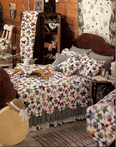 Granma Memory Super Queen Quilt 92"W x 96"L