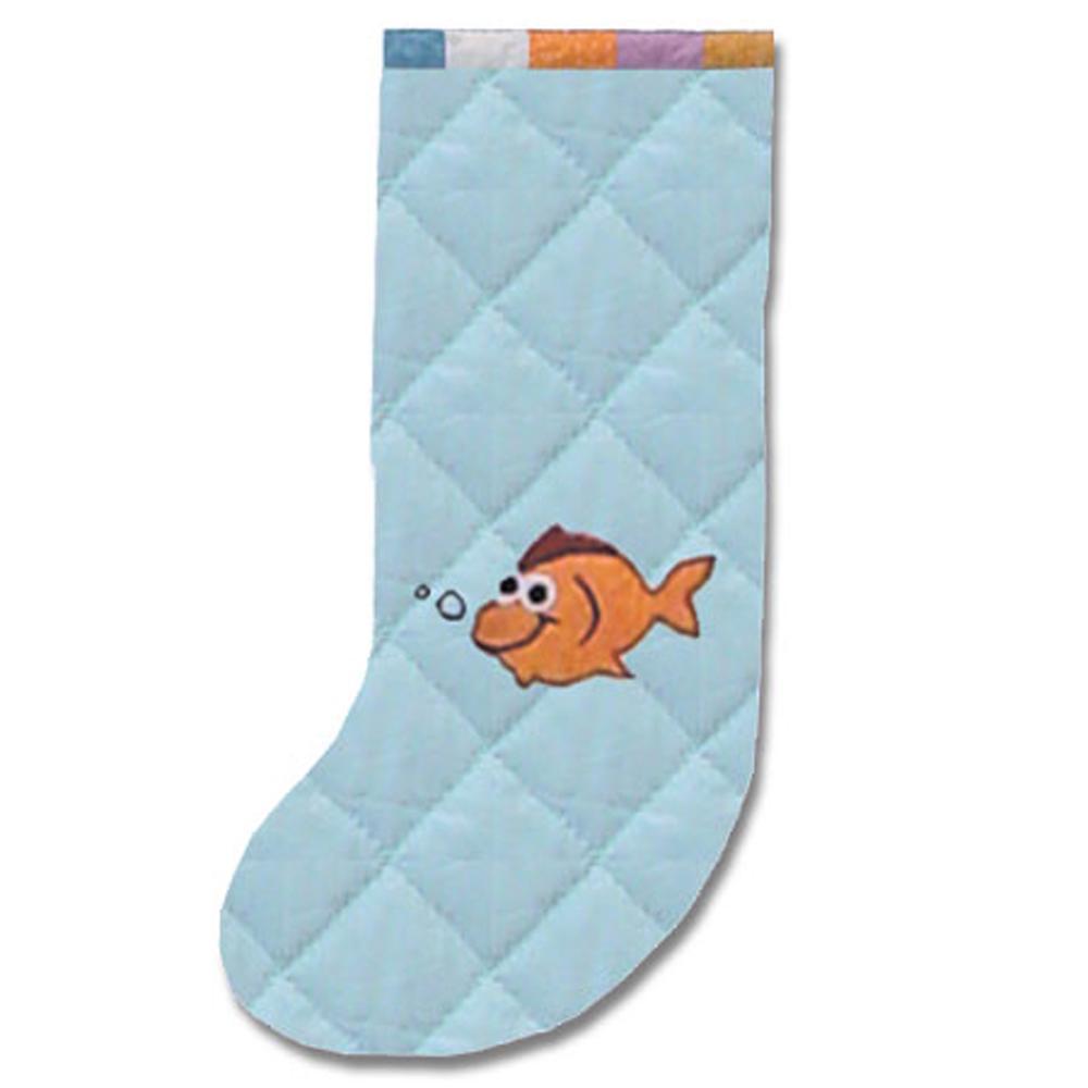 Kids Aquarium Stocking 8"W x 21"L