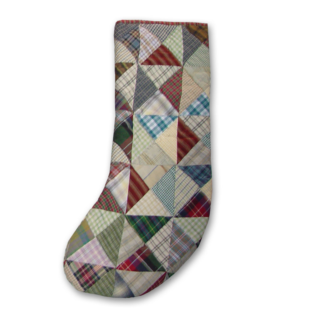 Kaleidoscope Stocking 8"W x 21"L