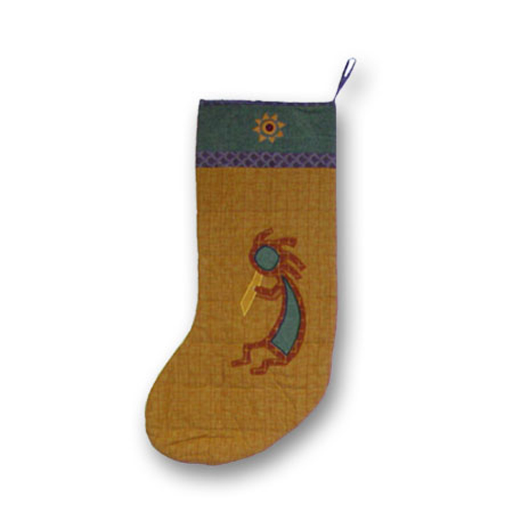 Kokoepelli Stocking 8"W x 21"L