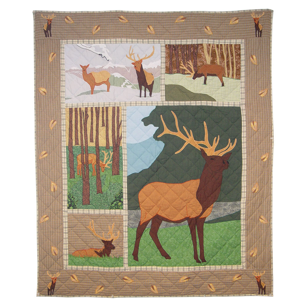 Elk Throw 50"W x 60"L